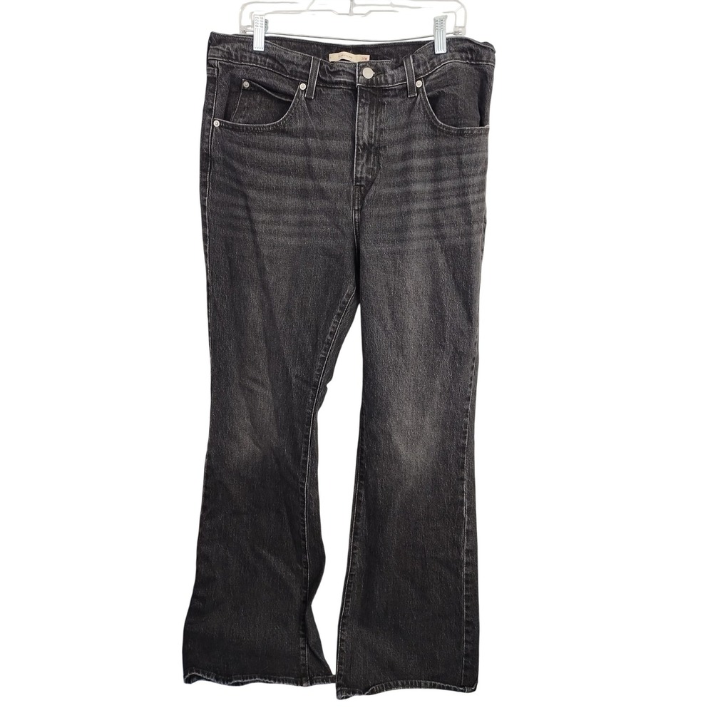 Levis Premium Plus Size 70's High Flare Festival Western Preppy Jeans 14W‎